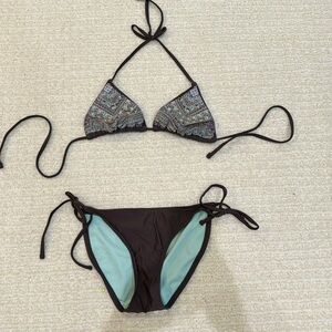 Xhileration Beaded boho bikini